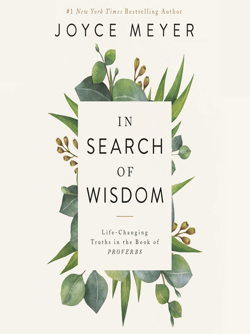Title details for In Search of Wisdom by Joyce Meyer - Wait list